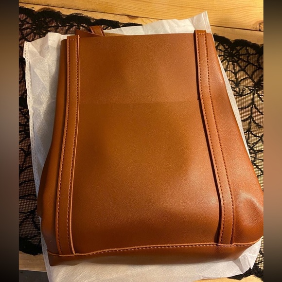 Henny & Lev - Danielle Tote Bag in Cognac new - Picture 3 of 5